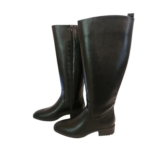 NIB Nine West Barile Black Knee High Boot 8.5 M - Picture 5 of 6